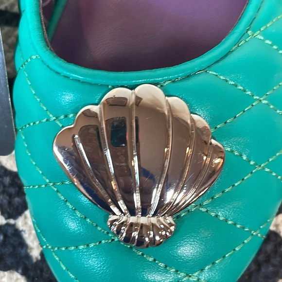 THE LITTLE MERMAID DISNEY PRINCESS ARIEL SEASHELL QUILTED FLATS size 5/6 - Picture 5 of 9